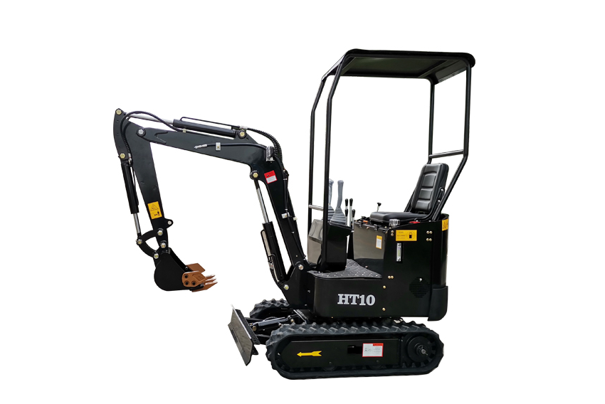 小型挖掘機作用大，工地這些活都被他承包了！